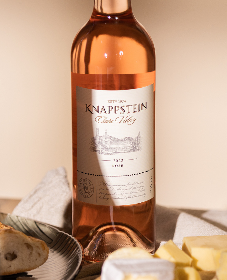 Vang rosé Úc Knappstein Rosé 2023 tươi nhẹ tinh tế