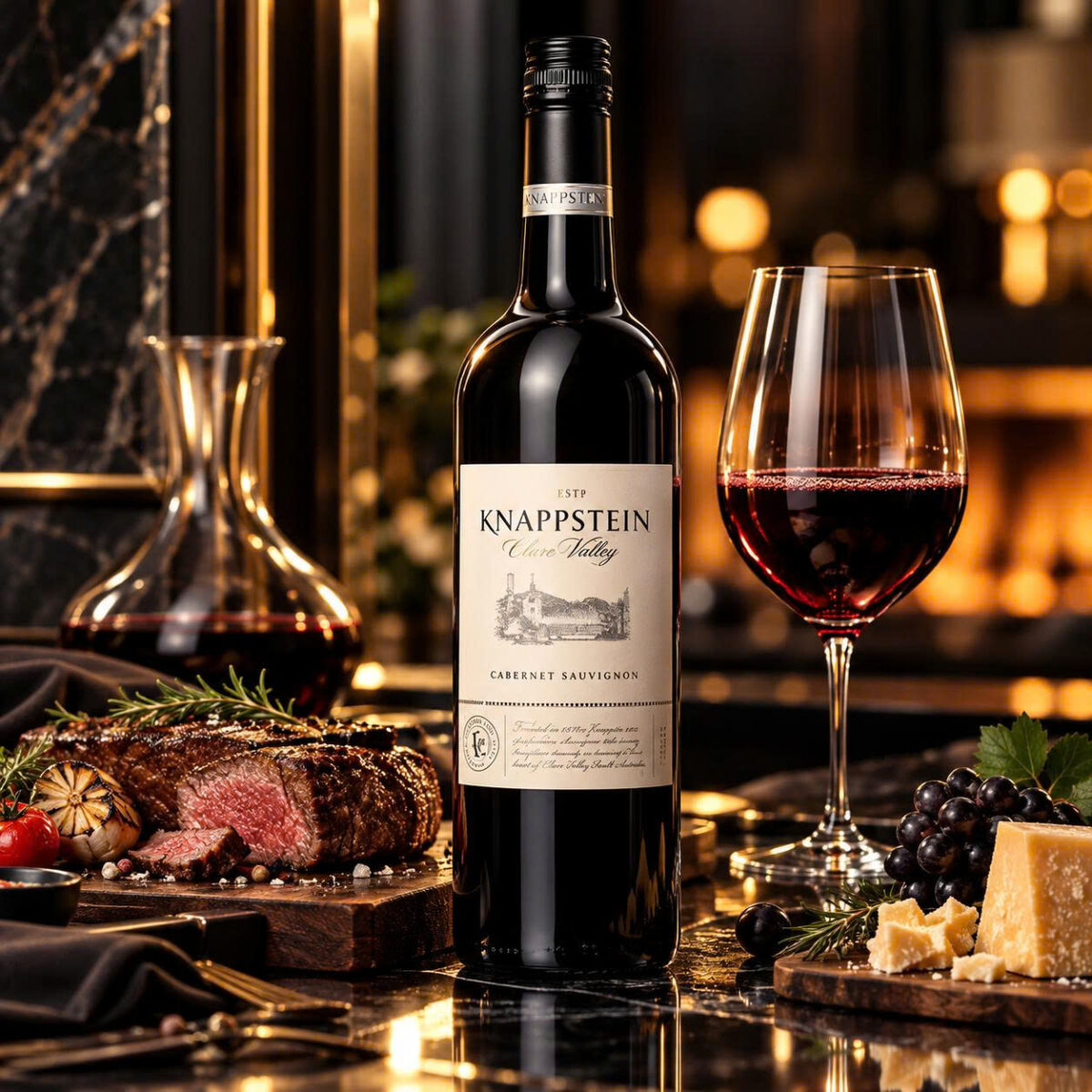 Cabernet Sauvignon Có Chát Không? Thử Uống Cùng Bò Nướng